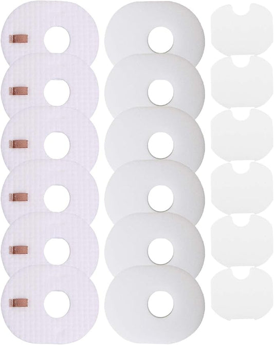 Dttery 6 Pack Filters Replacement for Shark Rocket Vacuum CS100, HV292, HV300, HV301, HV302, HV303, HV305, HV310, UV450 Part XFFV300