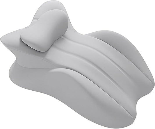 Memory Foam Ergonomic Wedge Pillow and Reading Pillow for Adult– Support for Neck, Back & Legs – Ideal for Sleeping, Reading, Anti-Snoring & Pain Relief – Removable Washable Cover