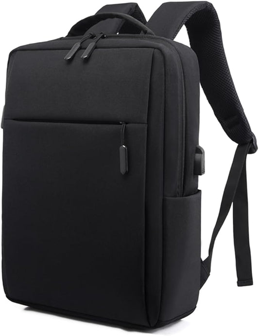 VGOAL Laptop Backpack fit 15.6 inch, Commuting Business Bag Lightweight Casual Daypack with USB Charging Port for Business, Travel, Daily Use
