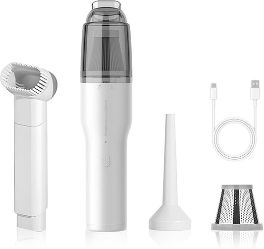 OOYY 2-in-1 Cordless Vacuum & Blower, Cordless Handheld Vacuum Cleaner and Blower, Powerful and Portable for Car & Home
