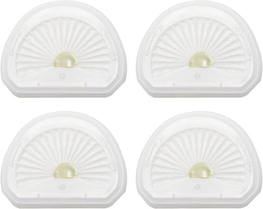 VLPF10 Replacement Filters Compatible with Black and Decker Dustbuster Hand Vacuum Model HLVA315J HLVA320J00 N575266 by Funmit (4 Pack)