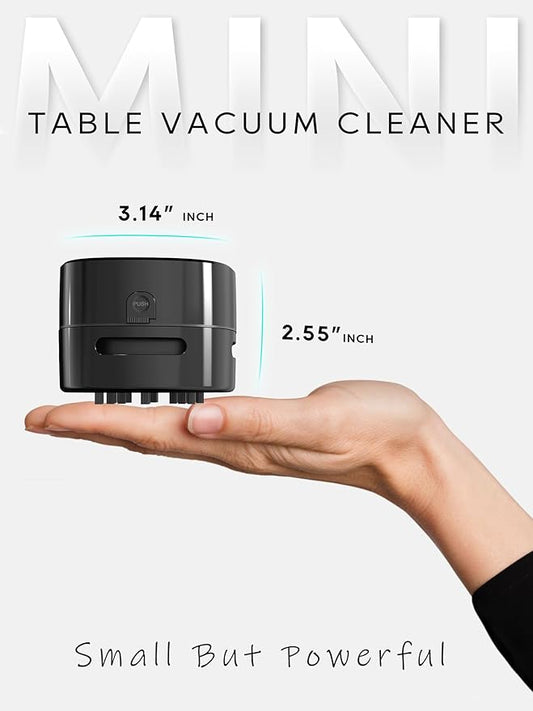 IGOKOTI Desk Vacuum Cleaner (New Black, Exclude Battery)