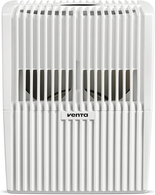Venta LW15 Comfort Plus Humidifier in White - Filter-Free Evaporative Humidifier for Spaces up to 375 ft²