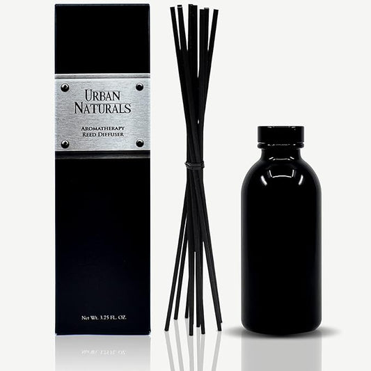 Urban Naturals Crisp White Linen Reed Diffuser Gift Set | with Citrus, Ozone, Ylang-Ylang, Lilies & Sandalwood Notes for a Fresh, Clean Cotton Smelling Home