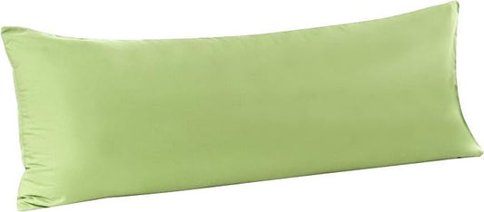 FLXXIE Body Pillow Cover - Super Soft Microfiber 20x54 Body Pillow Case - Envelope Closure, Wrinkle, Stain Resistant Sage Green Body Pillowcase, 20x54, Sage Green
