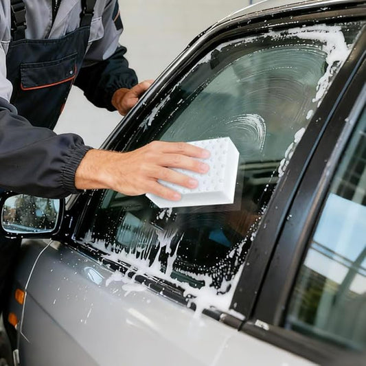 10 Pack Magic Sponge Eraser 3X Thick and Long Lasting Melamine Cleaning Sponges in Bulk - Multi Surface Scrubber Foam Cleaning Pads - Bathtub, Floor, Baseboard, Bathroom, Wall Cleaner (3.9*2.5*1.1in)