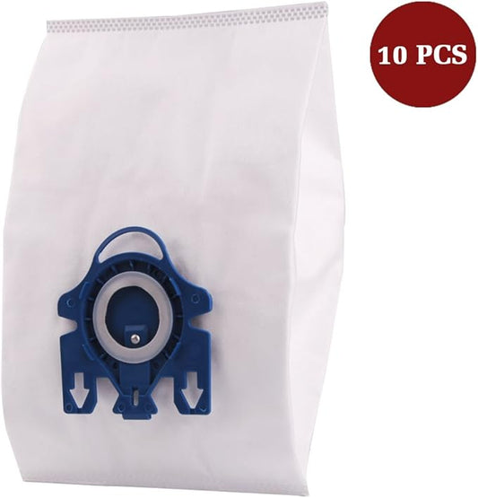 I-clean Replacement Miele Classic C1 / Complete C3 Canister Vacuum Cleaner Bags,10 Packs AirClean 3D Efficiency GN Dust Bags,with 2 Motor Protection Filter, 2 AirClean Filter