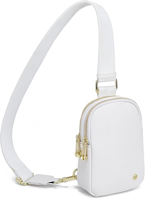 INICAT Small Anti Theft Crossbody Bags for Women, Vegan Leather Sling Cross Body Purse Travel Essentials Teen Girl Gifts