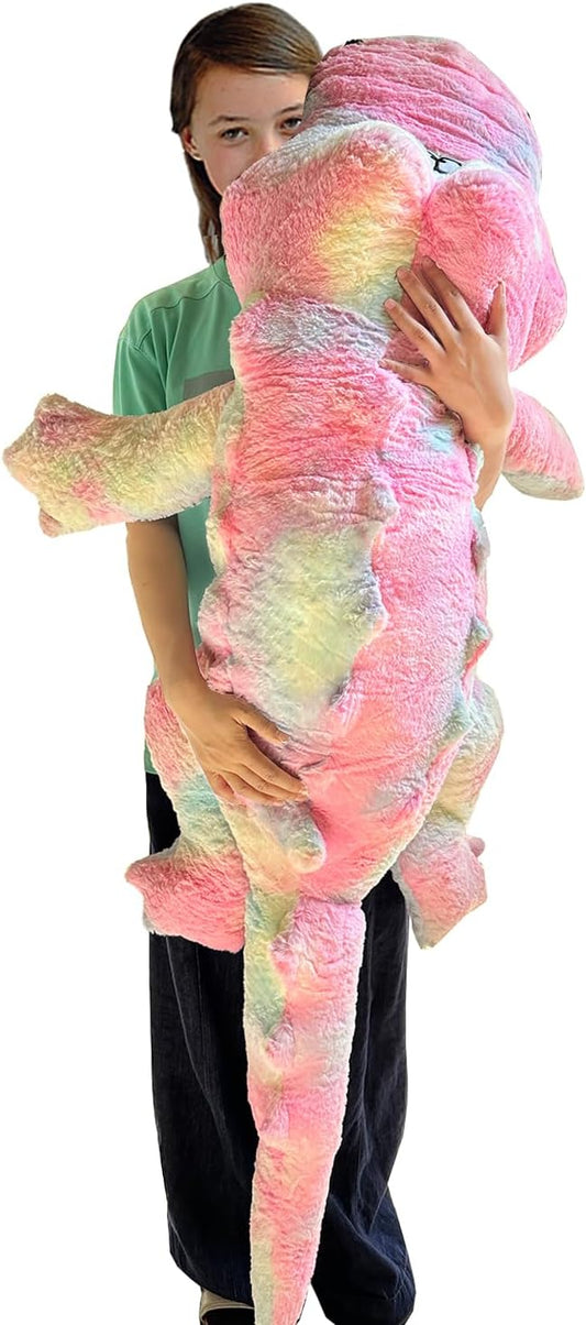 Hofun4U Alligator Plush Pillow, 67 inch Alligator Stuffed Animal, Home Decoration Christmas Valentine’s Birthday Gift for Boys Girls Adults Kids