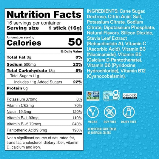 Liquid I.V.® Hydration Multiplier - Orange Vanilla Dream | Electrolyte Powder Drink Mix | 1 Pack (16 Servings)