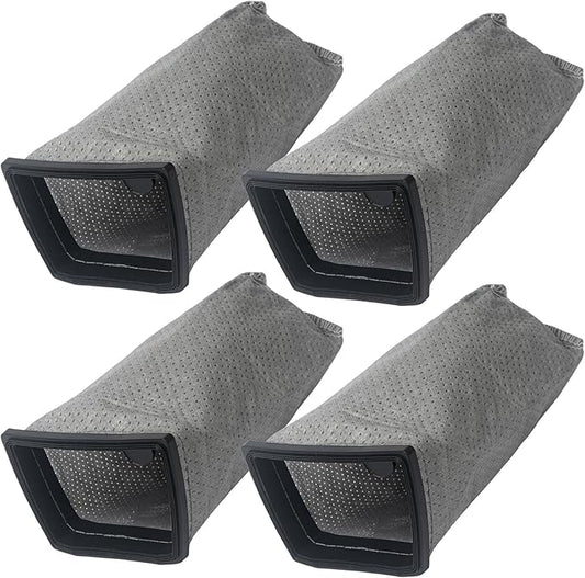 HEPA Cloth Filter Bags Replacement for Hoover Porta Power Swingette S1015 S1029 CH30000 Commercial Canister Vacuum Cleaner Bag, Replace 43662023 (4 Pack)