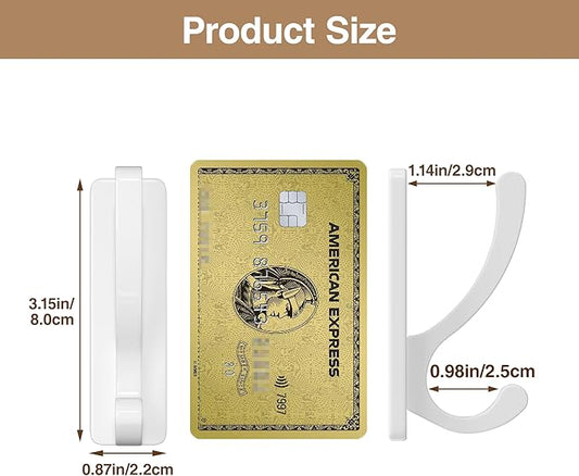 pickpiff Adhesive Wall Hooks for Towels - Sticky Hook Hanging Heavy Duty (13lb), Hanger for Door, Bathroom, Dorm, Closet - for Coats, Purse, Bag, Robe - No Damage to Wall - White 6 Pack