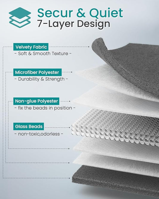 Weighted Lap Blanket 5 lbs 41"×53", Luxury Soft Small Weighted Lap Pad for Adults,Portable Travel Leaf Weighted Throw Blanket for Relaxation, All-Season Use and Machine Washable Deep Gray