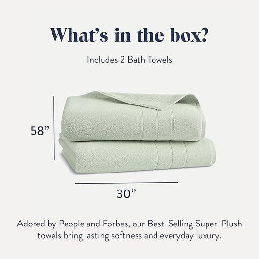 Brooklinen Super-Plush Bath Towels (Aloe)