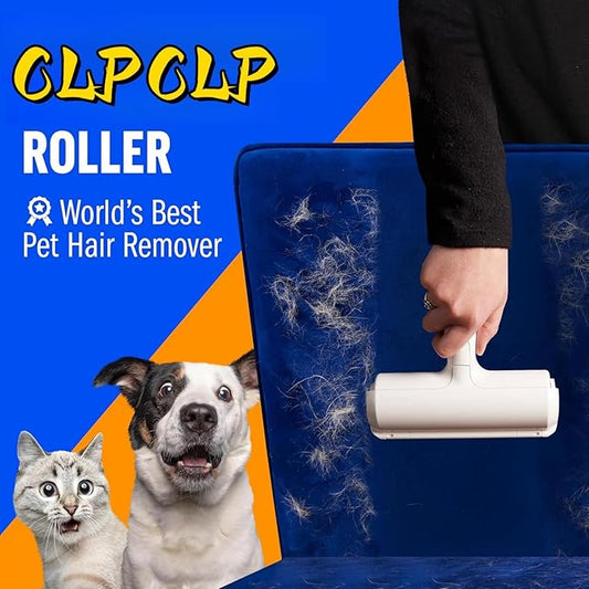 Roller Pet Hair Removal Tool๏ผReusable Lint Roller - Cat and Dog Hair Remover for Furniture๏ผDog Brush for Shedding๏ผPortable Multi-Surface Fur Removal Tool (Sofas,Carpets,Clothing,Bed Sheet)