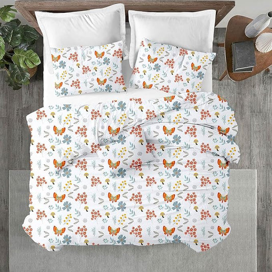 Kotton Culture 120"x120" 3 Pc Super King Plus/Super Oversize King Duvet Cover Set 100% Egyptian Cotton -600 TC Comforter Cover, Zipper Closure & Corner Ties Fits Only Extra Large Inserts -Rain Forest