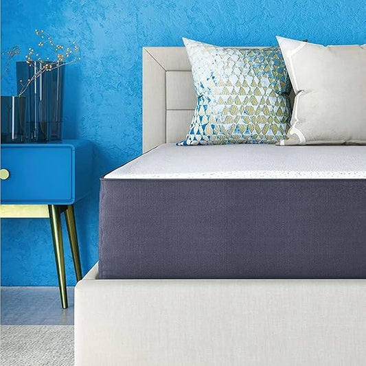 Classic Brands Cool Gel Ventilated Memory Foam 10-Inch Mattress | CertiPUR-US Certified | Bed-in-a-Box, Twin XL