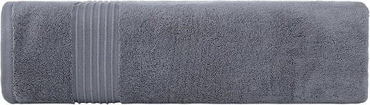 Milara Turkish Luxurious Extra Large Cotton Bath Sheet | Premium Bath Sheet Towels Ultra-Soft, Highly Absorbent, Durable | Anthracite (Dark Gray) Plush Bath Sheets, (35x70 Inches)