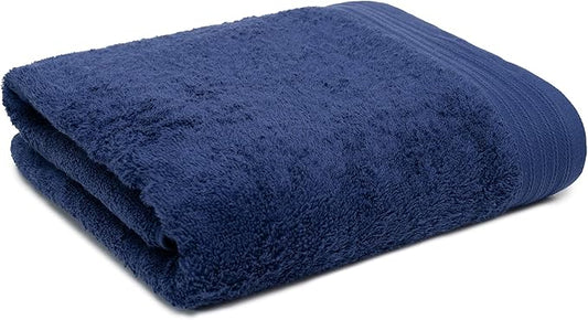 100% Cotton Towels 35" X 70" | Navy BlueTowels Set of 1 Ultra Soft and Highly Absorbent Bath Towel Set Cotton, Gym, Hotel, Spa, Machine Washable