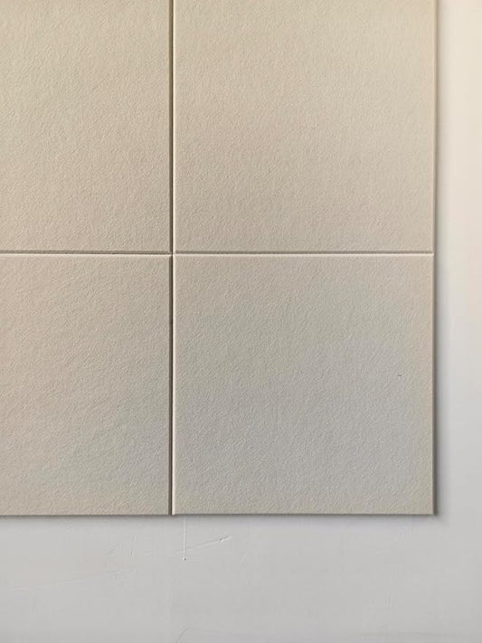 Cork Board 24 x36 Alternative - 6 Pack Felt Wall Tiles with Safe Removable Adhesive Tabs, Cork Boards for Walls Cork Board for Home Office Pin Board Tack Board - Beige