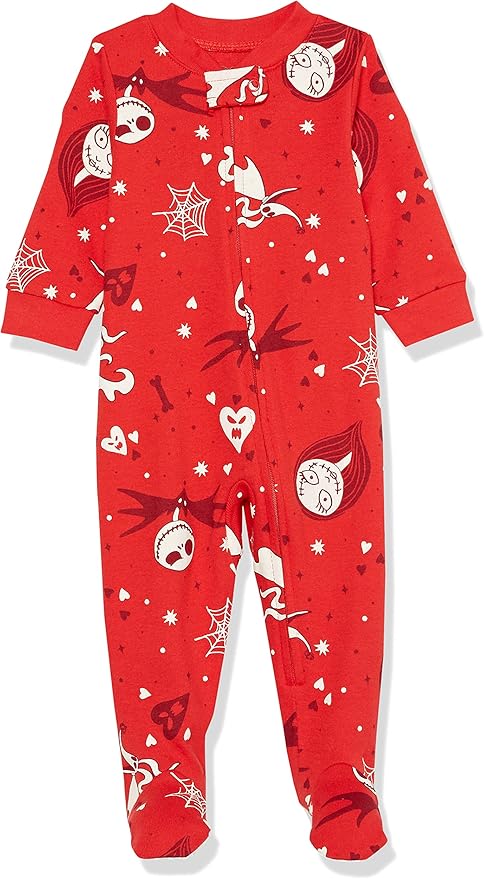 Amazon Essentials Disney Baby Girls' Snug-Fit Cotton Pajamas