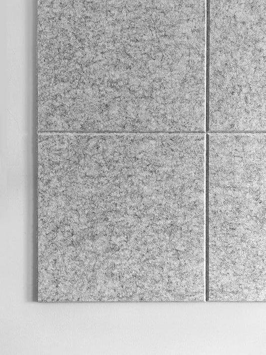 Cork Board 24 x36 Alternative - 6 Pack Felt Wall Tiles with Safe Removable Adhesive Tabs, Cork Boards for Walls Cork Board for Home Office Pin Board Tack Board - Marble