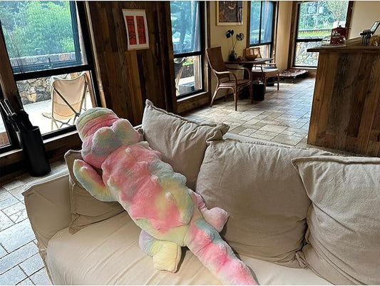 Hofun4U Alligator Plush Pillow, 61 inch Alligator Stuffed Animal, Home Decor Christmas Valentine’s Birthday Gift for Boys Girls Adults Kids