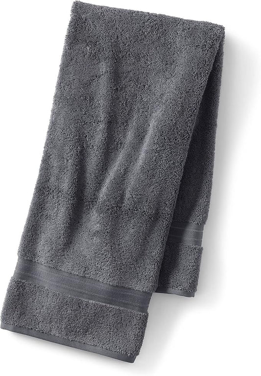 Lands' End Supima Towel Rich Steel Bath- Bath Towel