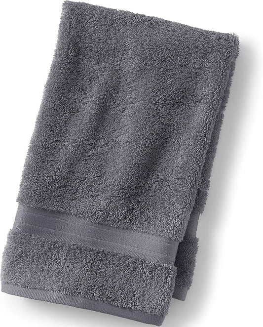Lands' End Supima Towel Rich Steel Bath- Hand Towel