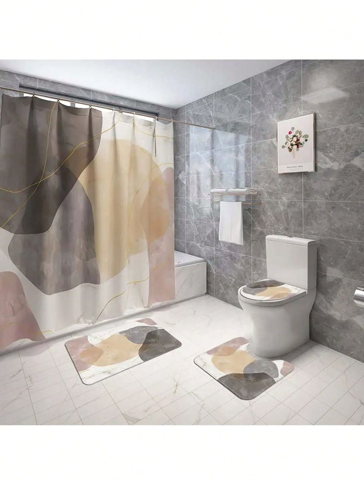 Bath Mats & Shower Curtains