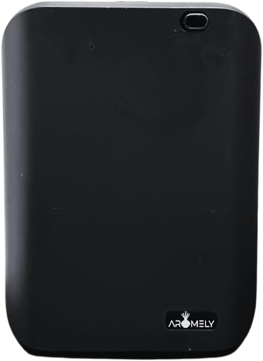 Smart Nebulizing Aromatherapy Scent Diffuser - Waterless Aroma Machine Perfect Air Freshener for Hotel Rooms, Homes or Offices, App Controlled Perfect Aroma Diffuser Up to 1,000 SQFT - Black