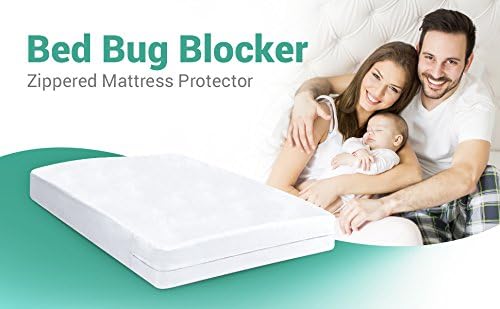 Ultimate Zippered Waterproof Mattress Protector (Queen) - by Deluxe Hotel
