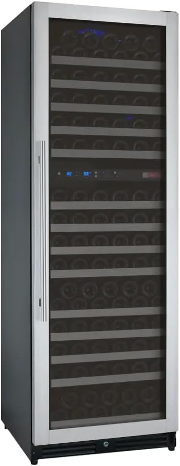 Allavino VSWR172-2SR20 FlexCount II 172 Bottle Dual Zone Stainless Steel Wine Refrigerator