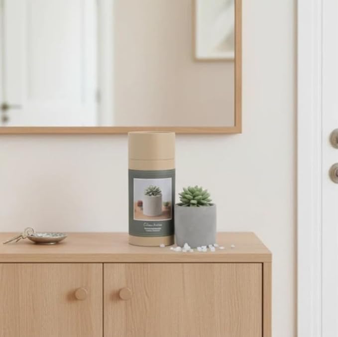 Reed Diffuser Set, 3.38 fl oz/100 ml Succulent Ceramic Fragrance Diffuser Vase Set, Home Fragrance Reed Diffuser for Bathroom Office Living Room Decor (Citrus Verbena)