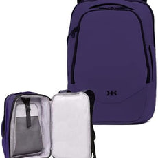 Knack Small Series 2 Laptop Backpack Fits up to 16 Inch Laptops - Knack Bags Carry-On Backpack, TSA Approved, Expandable Travel Backpacks With 2 Day Outfit Capacity, Berry Blue