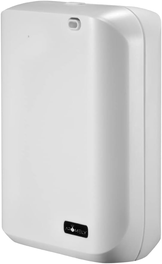 Smart Nebulizing Aromatherapy Scent Diffuser - Waterless Aroma Machine Perfect Air Freshener for Hotel Rooms, Homes or Offices, App Controlled Perfect Aroma Diffuser Up to 1,000 SQFT - White