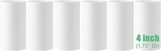 4 inch Lint Roller Refills for Scotch Brite Lint Roller Replacement Refills for Pet Hair Extra Sticky Everyday Clean Lint Remover Refills 6 Pack 60 Sheets per Roll Total 360 Sheets