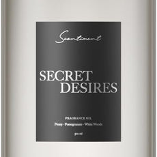 Scentiment Diffuser Oil - Secret Desires | Aromatherapy Fragrance | Inspired by 5-Star Hotels | Notes of Lemon Crème, Vanilla, Raspberry, Pomegranate & Peony (500 mL)