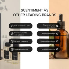 Scentiment Diffuser Oil - Amber Woods | Home Aromatherapy Fragrance Oil (20ml)