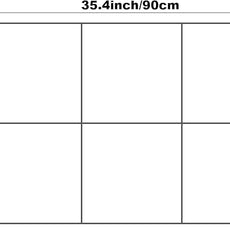 Cork Board 24 x36 Alternative - 6 Pack Felt Wall Tiles with Safe Removable Adhesive Tabs, Cork Boards for Walls Cork Board for Home Office Pin Board Tack Board - Ivory