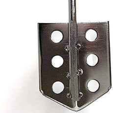 V-Shaped Deep Fryer Strainer Scoop – Frying, Scooper, Skimmer Spoon - Heat Resistant to 750F - Oil & Food Crumbs Strainer for Diner, Restaurant & Hotel by FryOilSaver Co.