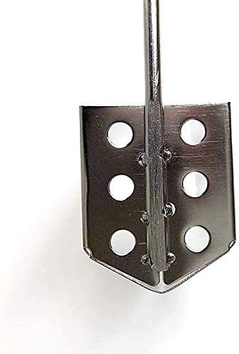 V-Shaped Deep Fryer Strainer Scoop – Frying, Scooper, Skimmer Spoon - Heat Resistant to 750F - Oil & Food Crumbs Strainer for Diner, Restaurant & Hotel by FryOilSaver Co.