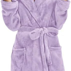 U2SKIIN Women Hooded Fleece Robe, Short Plush Robes for Womens With Hood Soft Warm Spa Bathrobe