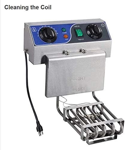 27" Deep Fryer Cleaning Brush – Straight High-Temp Commercial Kitchen Tool - Heavy Duty Brass Bristles - Heat Resistant to 750F for Food Debris - Deep Fryer Cleaner Made in USA by FryOilSaver Co. B52C