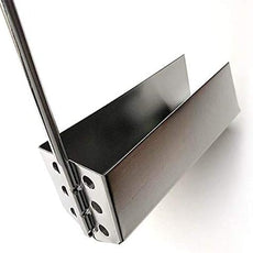 V-Shaped Deep Fryer Strainer Scoop – Frying, Scooper, Skimmer Spoon - Heat Resistant to 750F - Oil & Food Crumbs Strainer for Diner, Restaurant & Hotel by FryOilSaver Co.