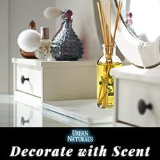 Urban Naturals Eucalyptus Sage Reed Diffuser Oil Gift Set | Eucalyptus, Sage, Mint, Lime & Cedarwood Essential Oils| Soothing & Relaxing Scent for Bathroom or Bedroom