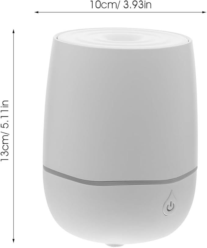 Cabilock Mini Humidifier Usb Powered Portable Small Air Humidifier with Quiet Ultrasonic Mist Auto Shut off for Travel Home Office Bedroom