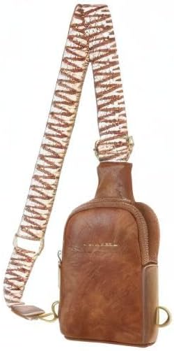 INICAT Travel Small Crossbody Sling Bags Women Cross Body Purses Passport Holder Vegan Leather Fanny Packs Birthday Gifts