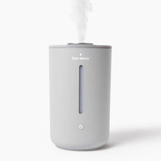 Hey Dewy Wellness Humidifier - for home, office, bathroom spa, or bedroom, with cool utrasonic mist hydration (Slate)