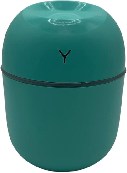 Wild Essentials 220ml Cool Mist Essential Oil Diffuser/Humidifier, Aromatherapy, Nightlight, Portable, USB Power, Auto Off, Room, Office, Car (Blue)